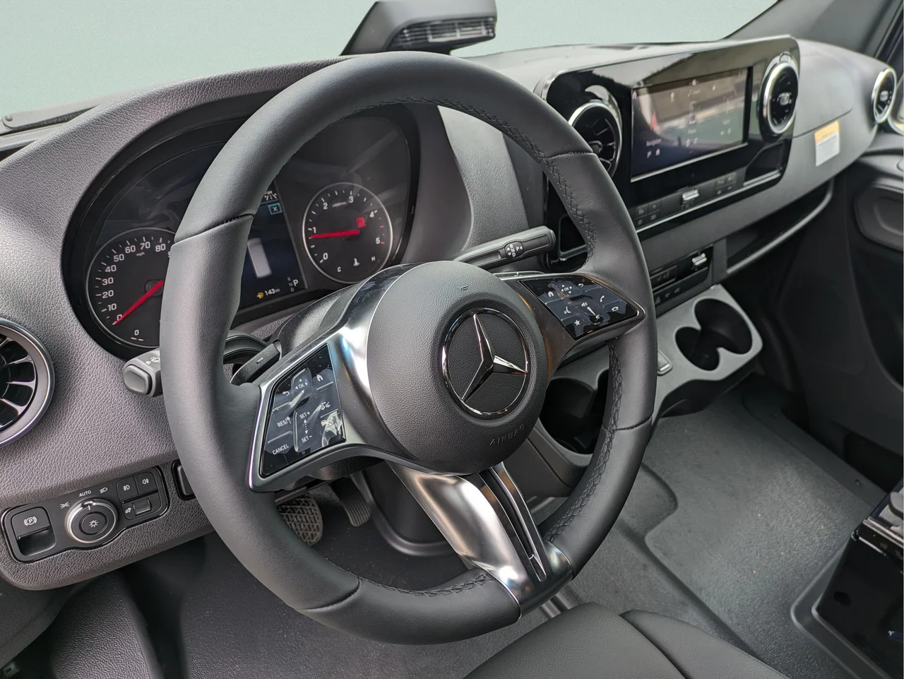 New 2026 Cavansite Blue Metallic Mercedes-Benz Cargo 170 WB High Roof image 4
