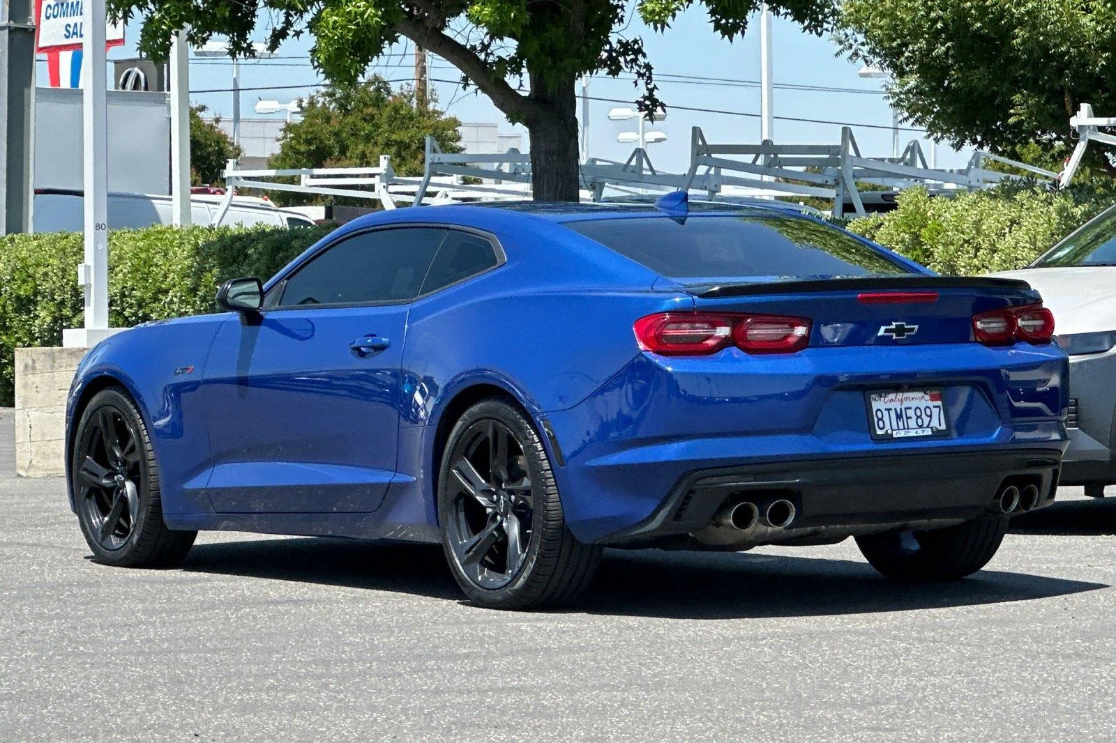 Used 2021 Riverside Blue Metallic Chevrolet LT1 image 6