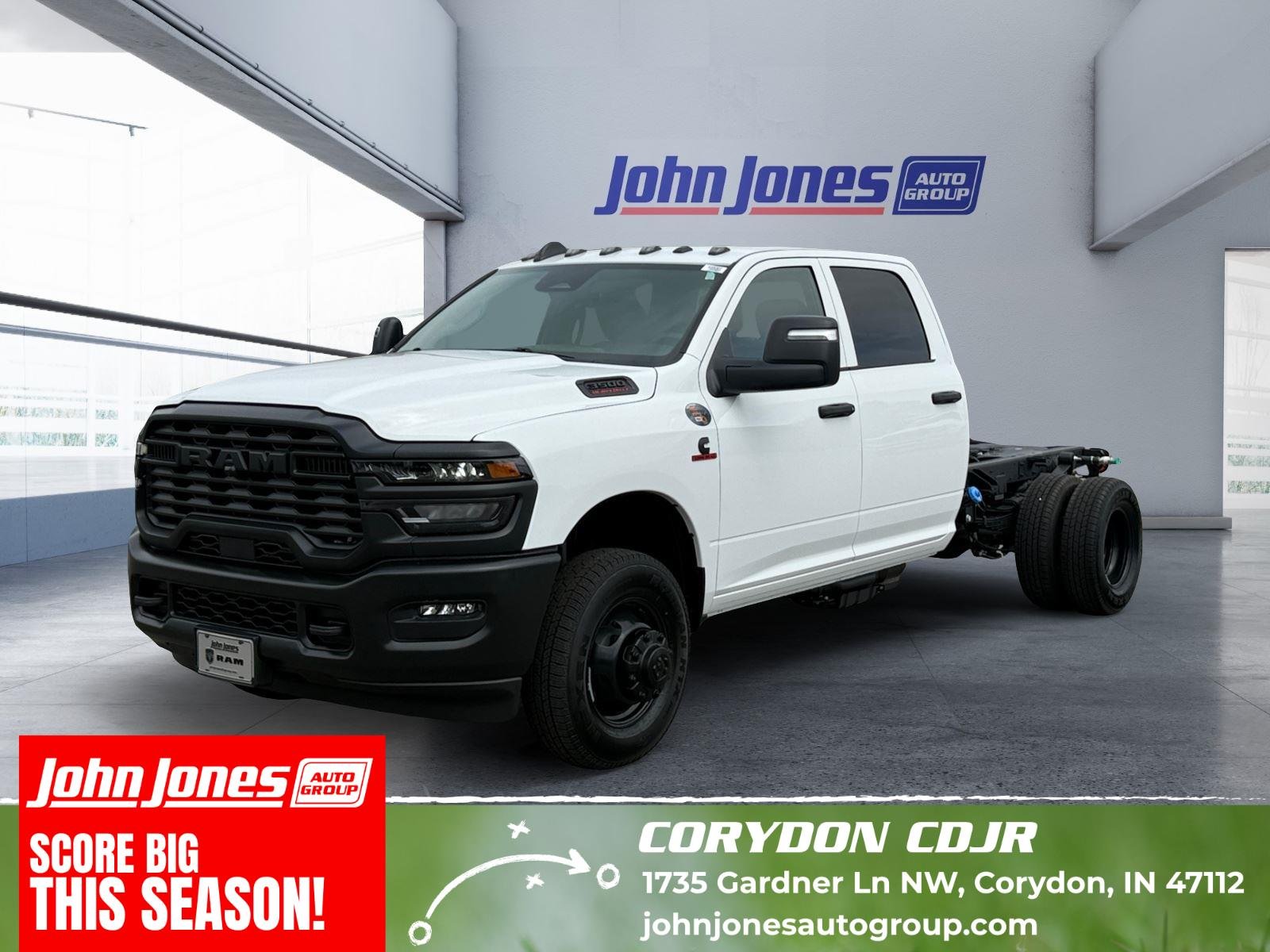 New 2026 Bright White Clear-Coat Exterior Paint RAM Tradesman image 1