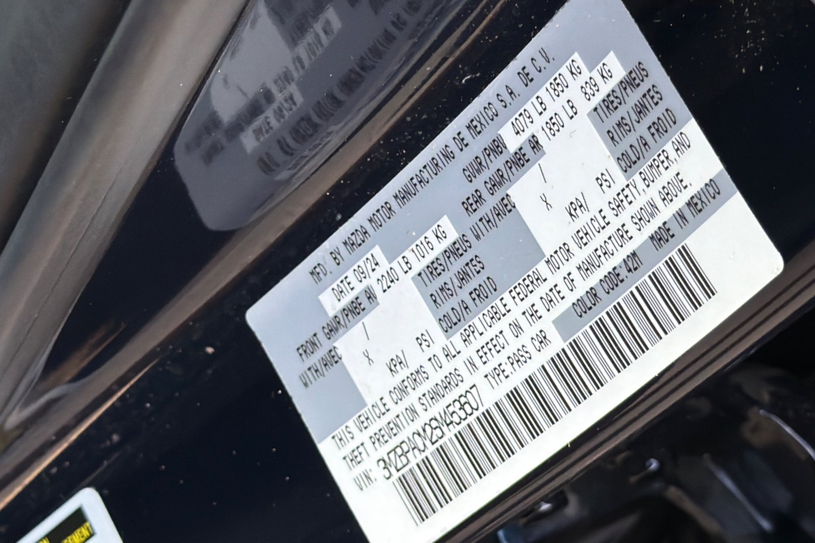 Used 2025 Blue Mazda 2.5 S Preferred Package image 34