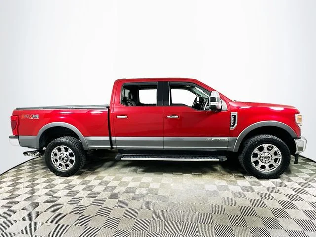 Used 2021 Red Ford Lariat image 2