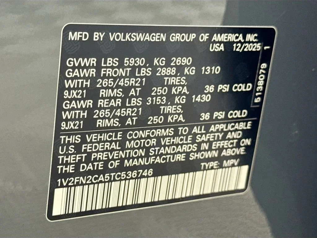 2026 Volkswagen Atlas SEL Premium R-Line - Photo 46