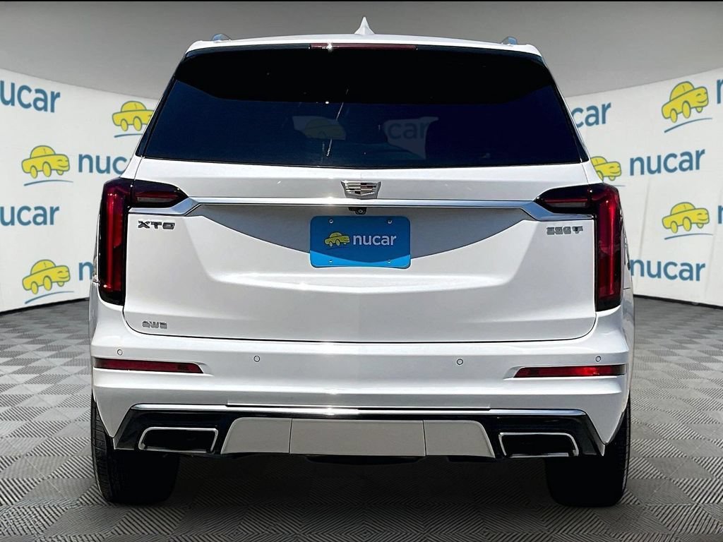 Used 2024 Crystal White Tricoat Cadillac Luxury image 5