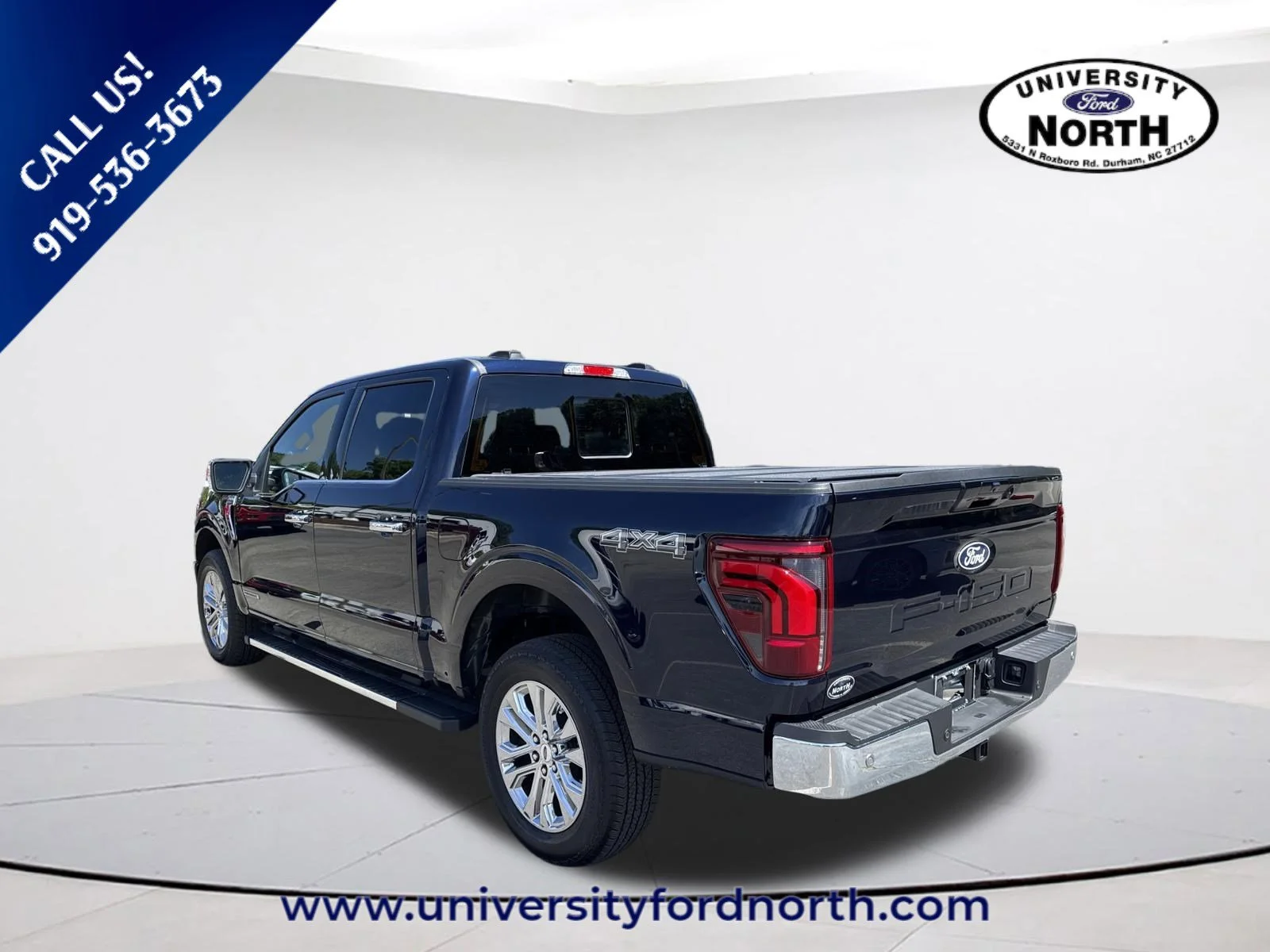 Used 2025 Antimatter Blue Metallic Ford LARIAT image 5