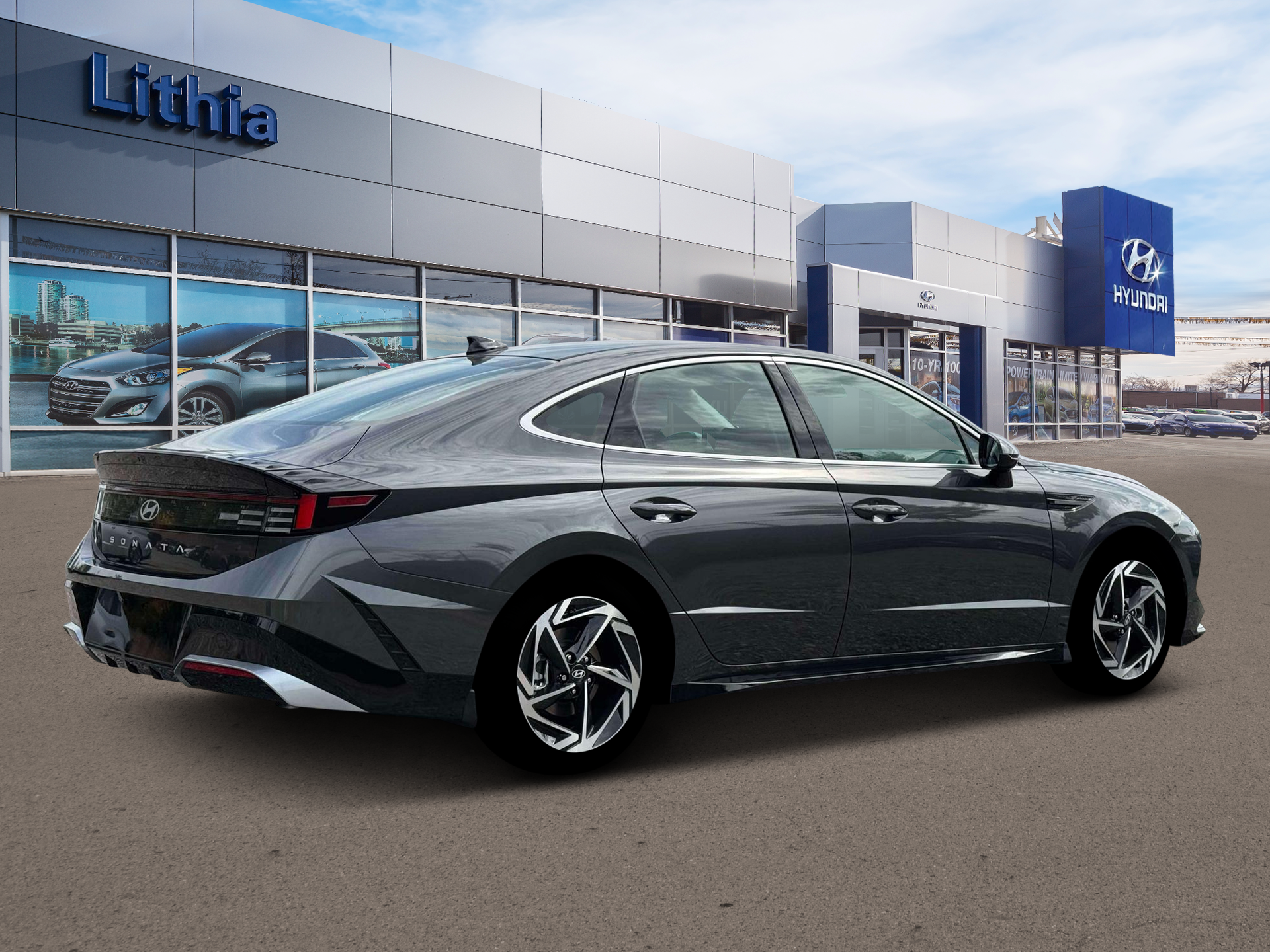 New 2026 Portofino Gray Hyundai SEL Sport image 8