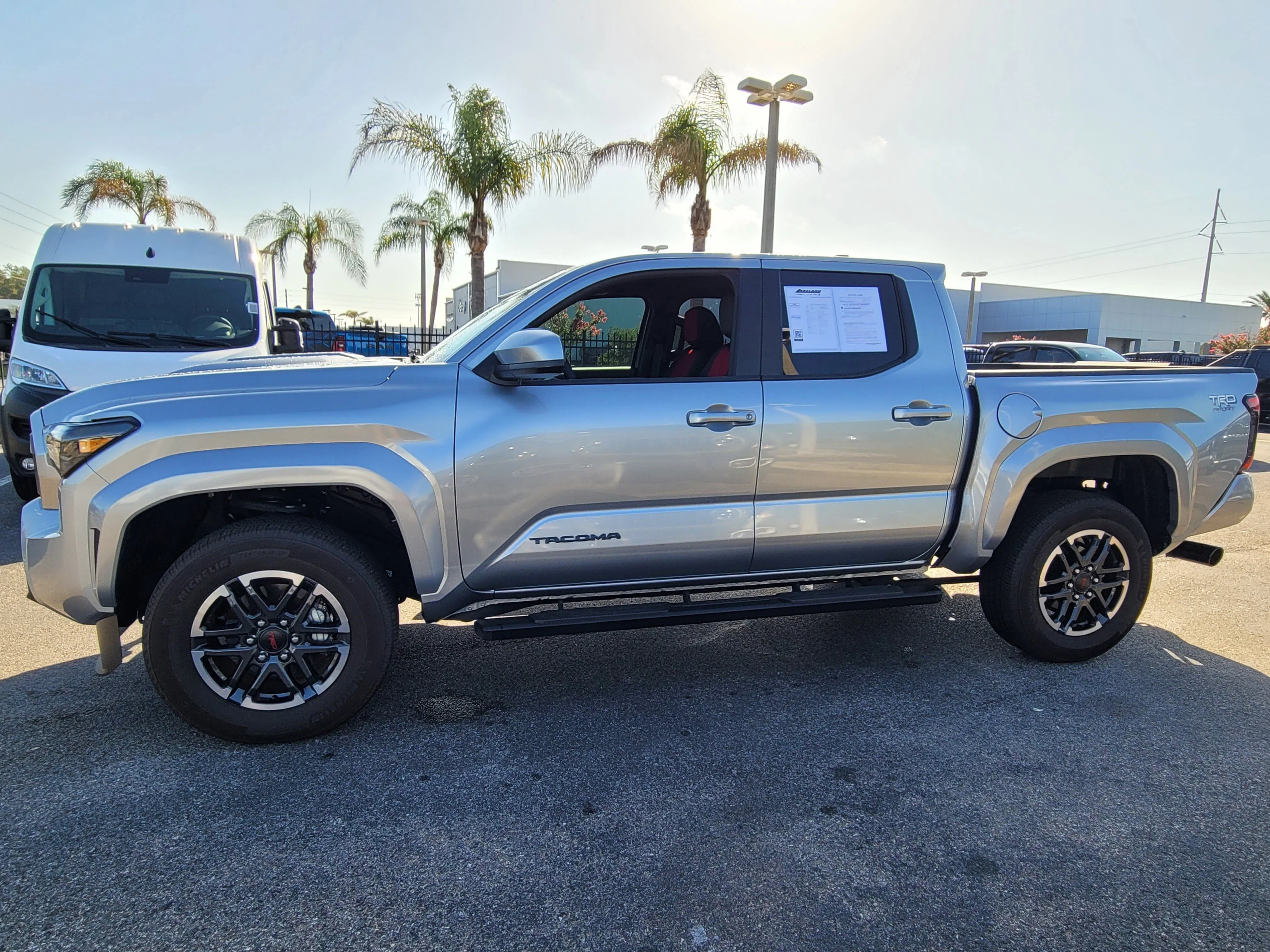 Used 2025 Celestial Silver Metallic Toyota TRD Sport image 7