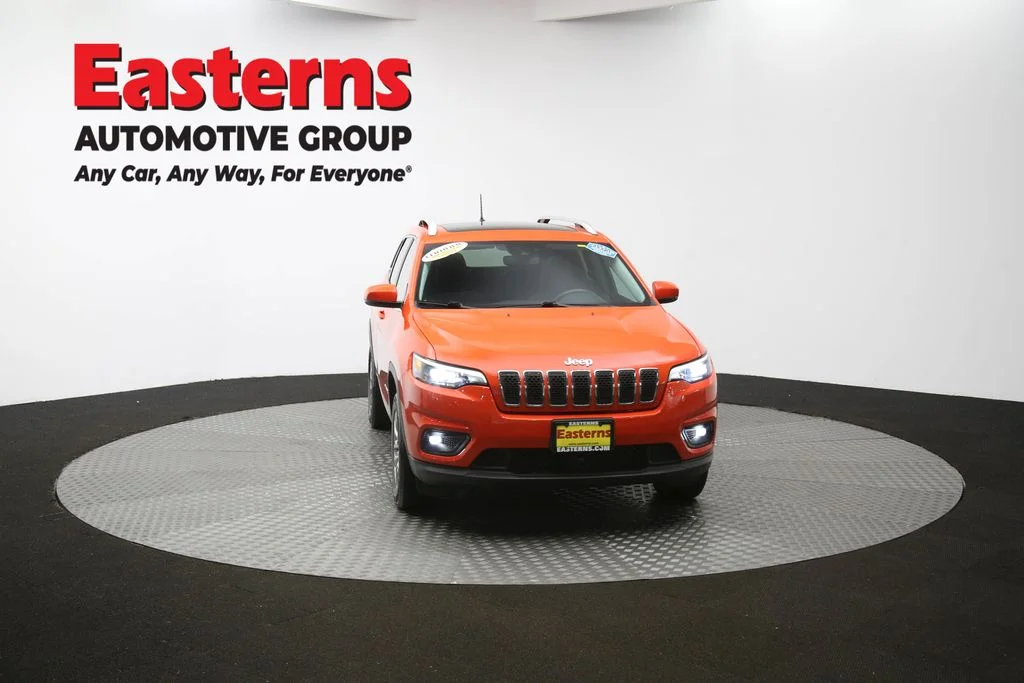 Used 2021 Orange Jeep Latitude Plus image 47