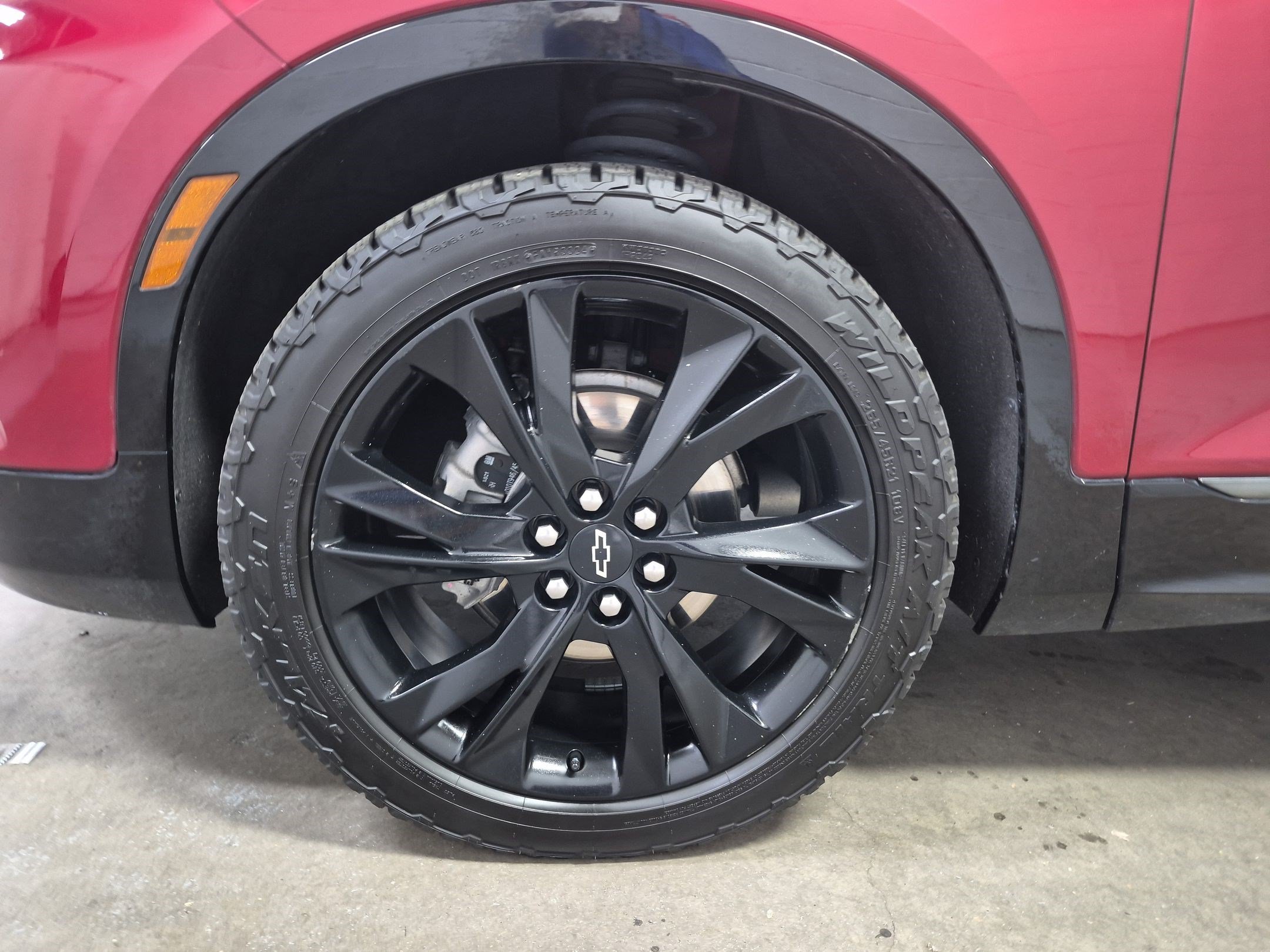 Used 2021 Cherry Red Tintcoat Chevrolet RS image 12