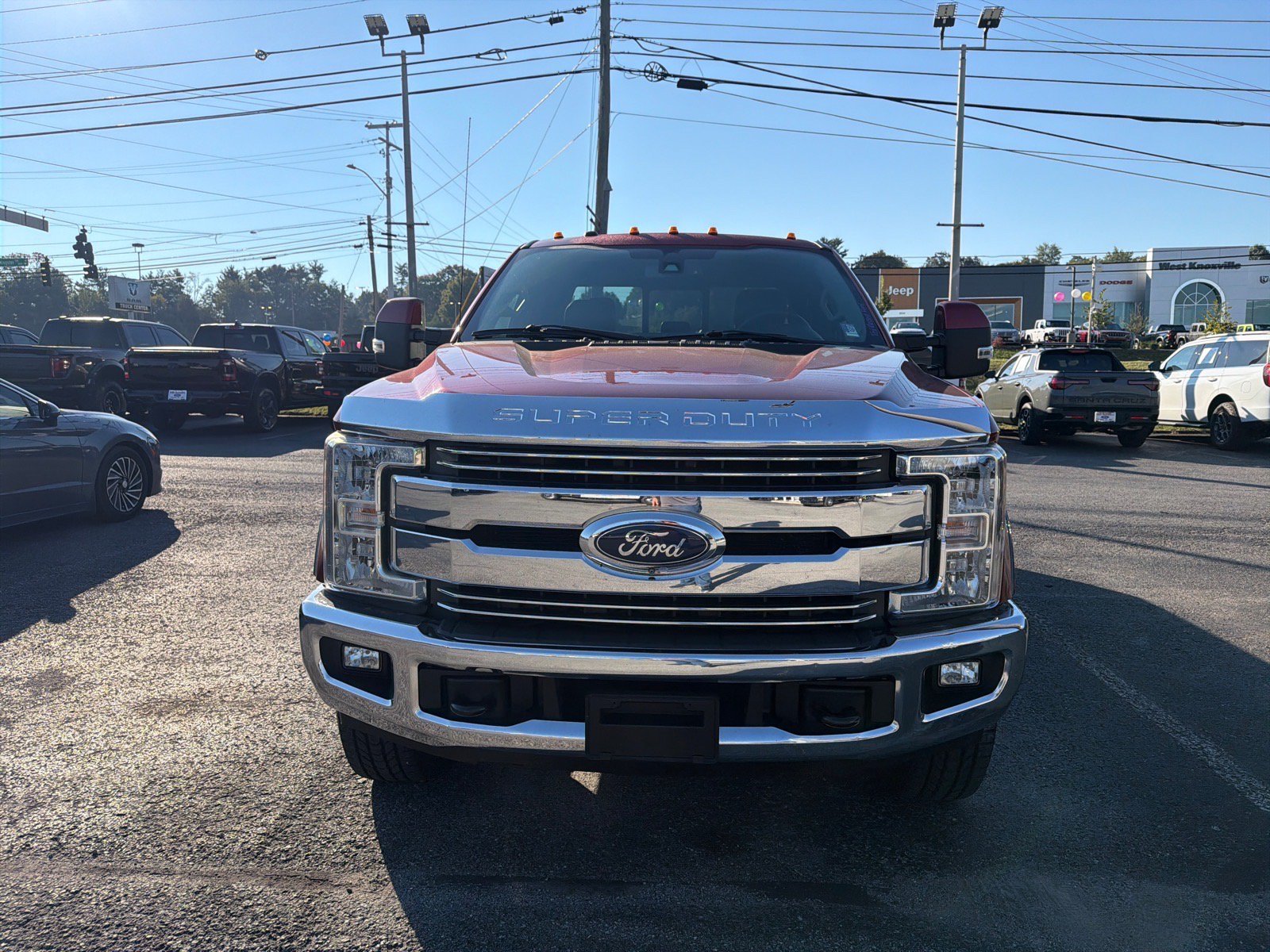 Used 2017 Ruby Red Ford Lariat image 7