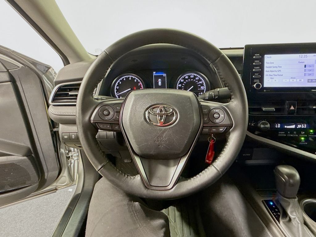 Used 2023 Celestial Silver Metallic Toyota SE image 12