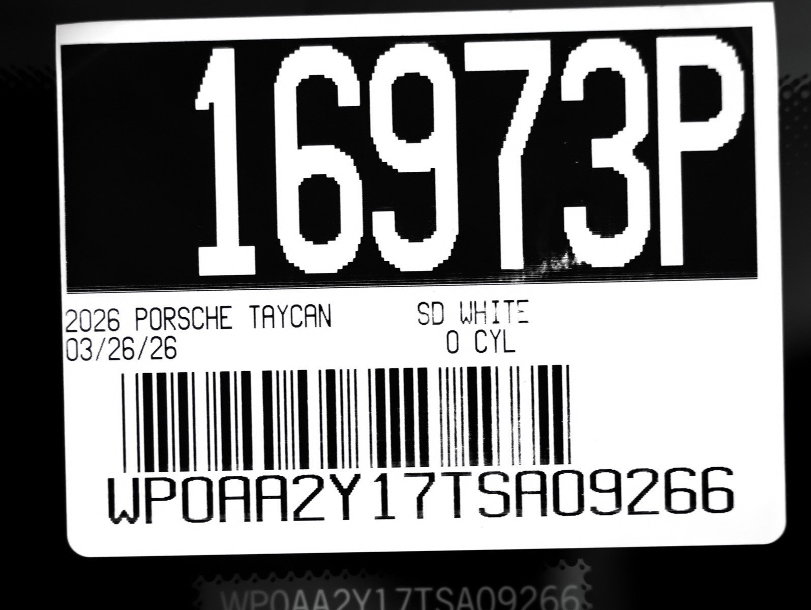 New 2026 White Porsche  image 27