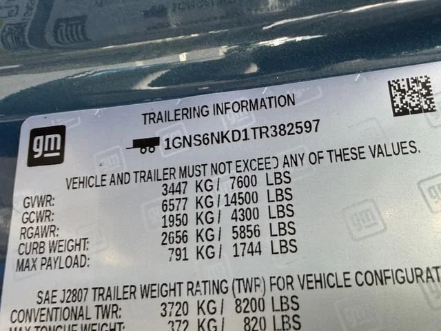 New 2026 Lakeshore Blue Metallic Chevrolet LT image 22