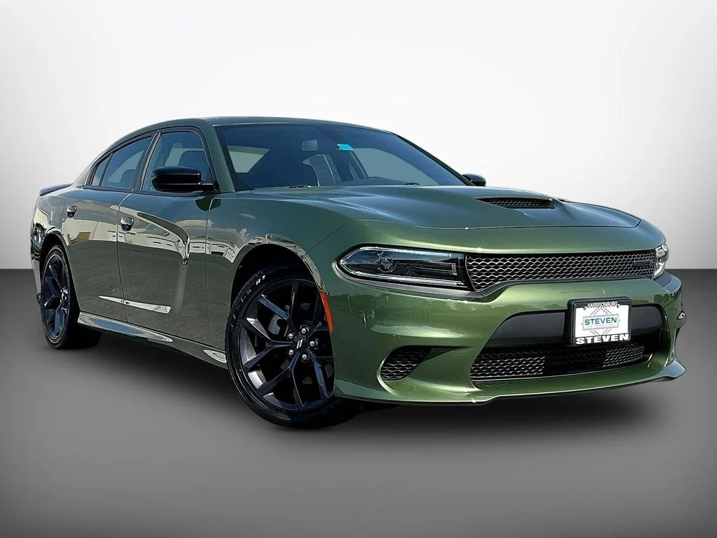 Certified Used 2023 F8 Green Dodge GT image 1