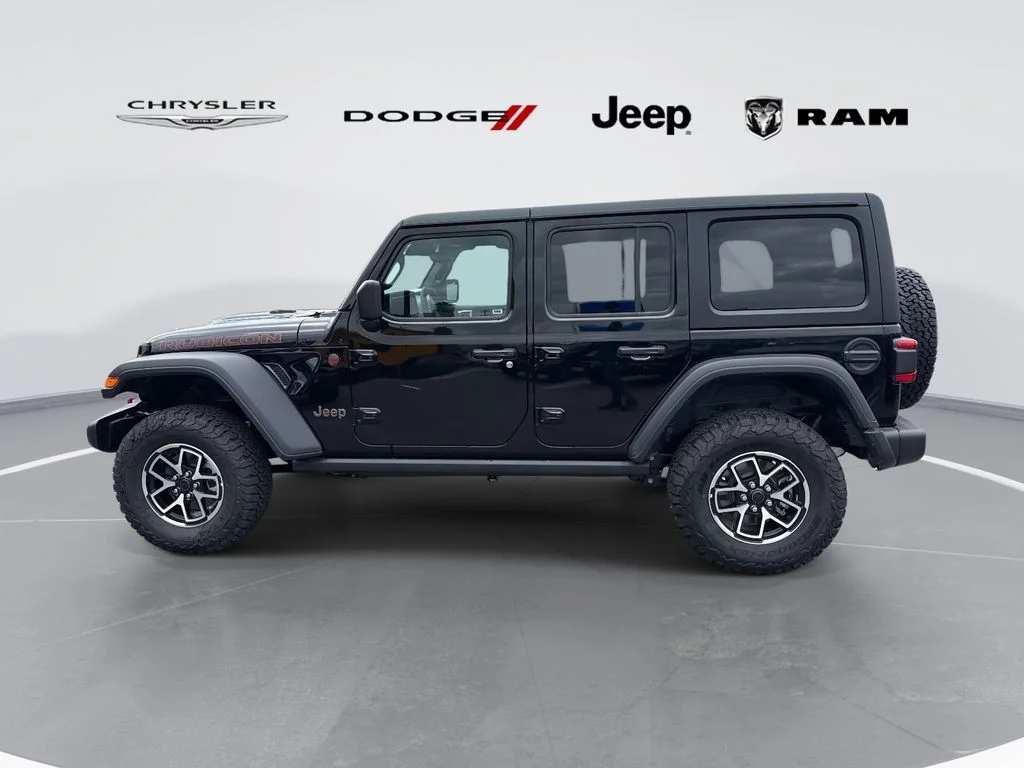 New 2025 Black Jeep Rubicon image 6