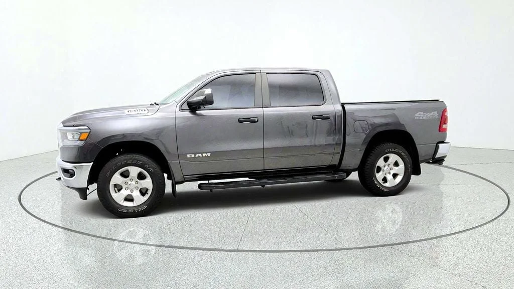 Used 2023 Granite Crystal Metallic Clearcoat Ram Big Horn 4x4 Crew Cab 5