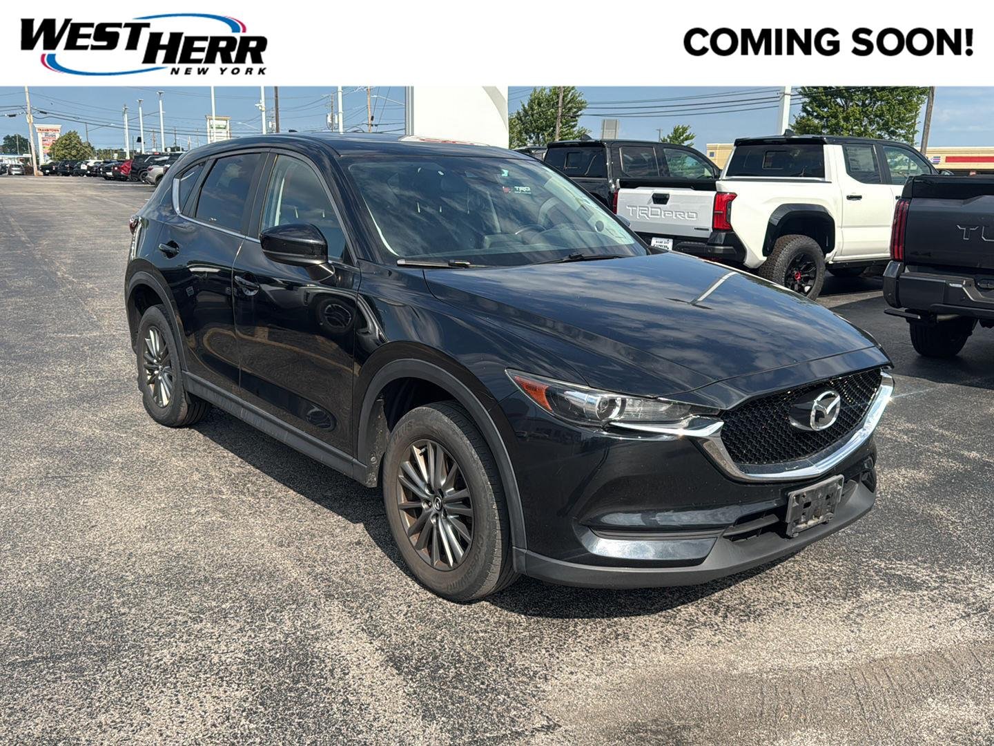 Used 2017 Jet Black Mica Mazda Touring image 1