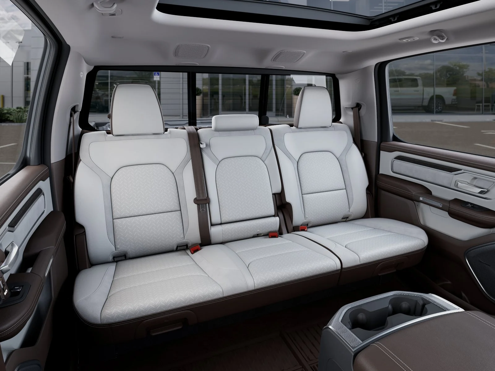 New 2026 Bright White Clear-Coat Exterior Paint RAM Laramie image 72