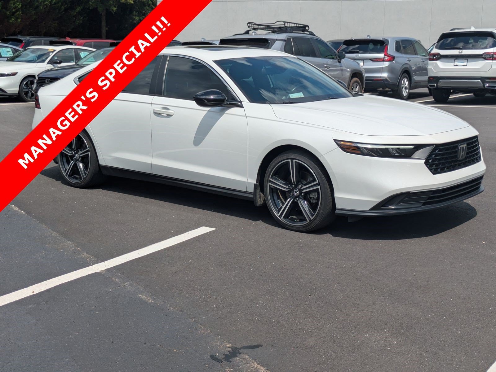 Used 2026 Platinum White Pearl Honda Sport image 1