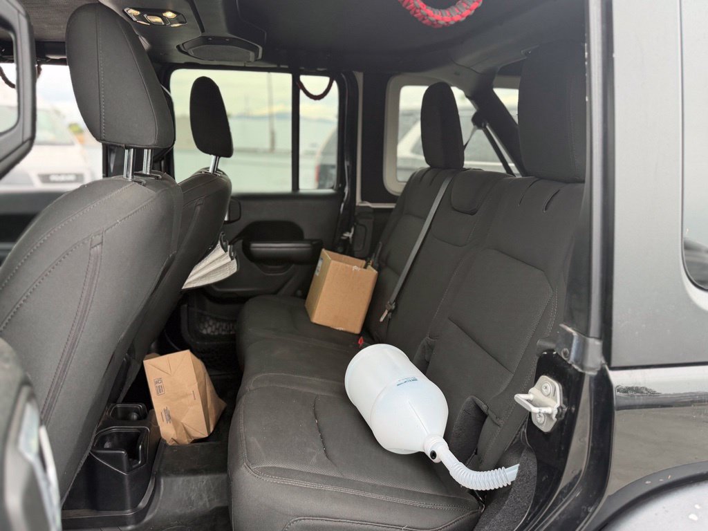Used 2020 Black Clearcoat Jeep Unlimited Sport Altitude image 4