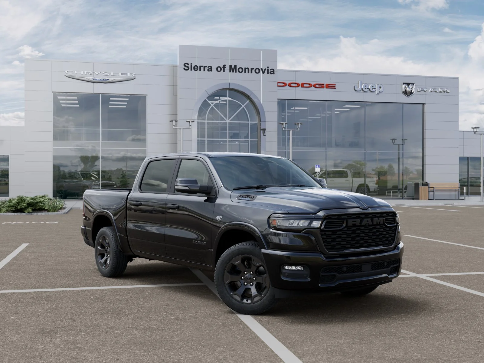 New 2026 Diamond Black Crystal Pearlcoat RAM Big Horn/Lone Star image 31
