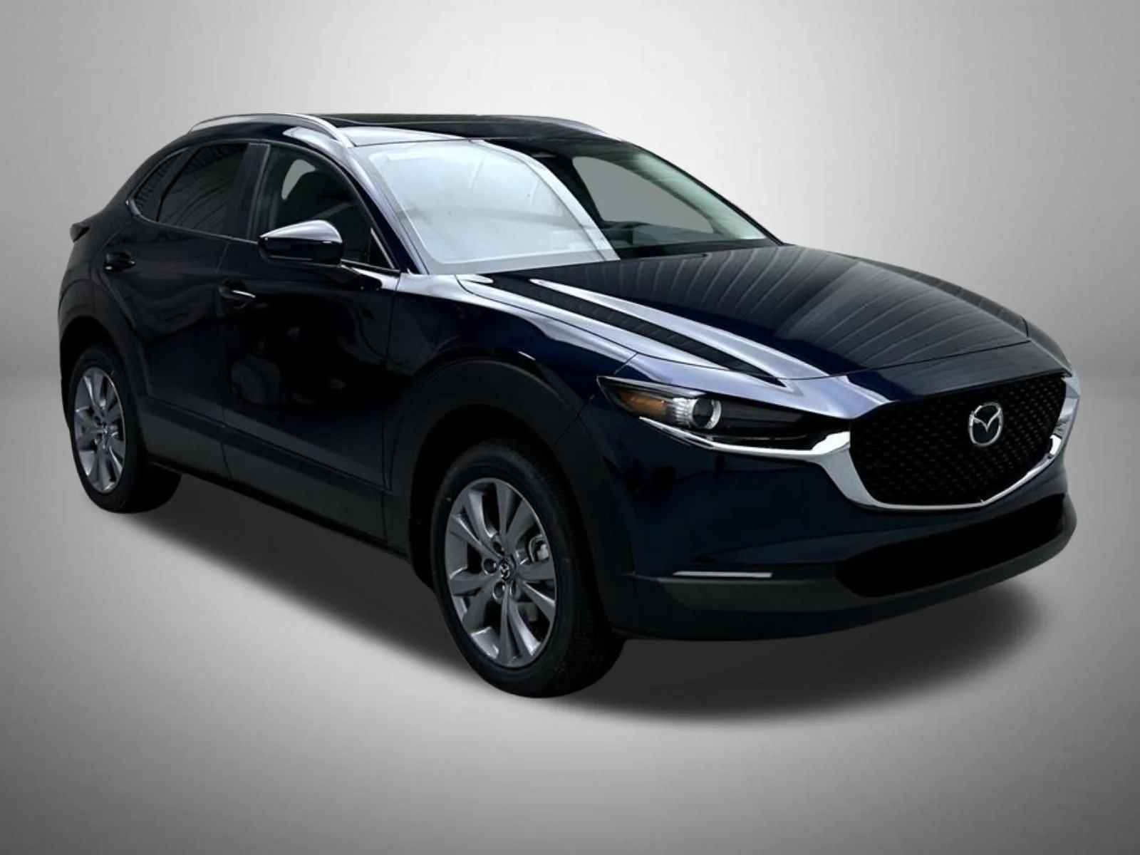 New 2026 Deep Crystal Blue Mica Mazda 2.5 S Preferred AWD image 3