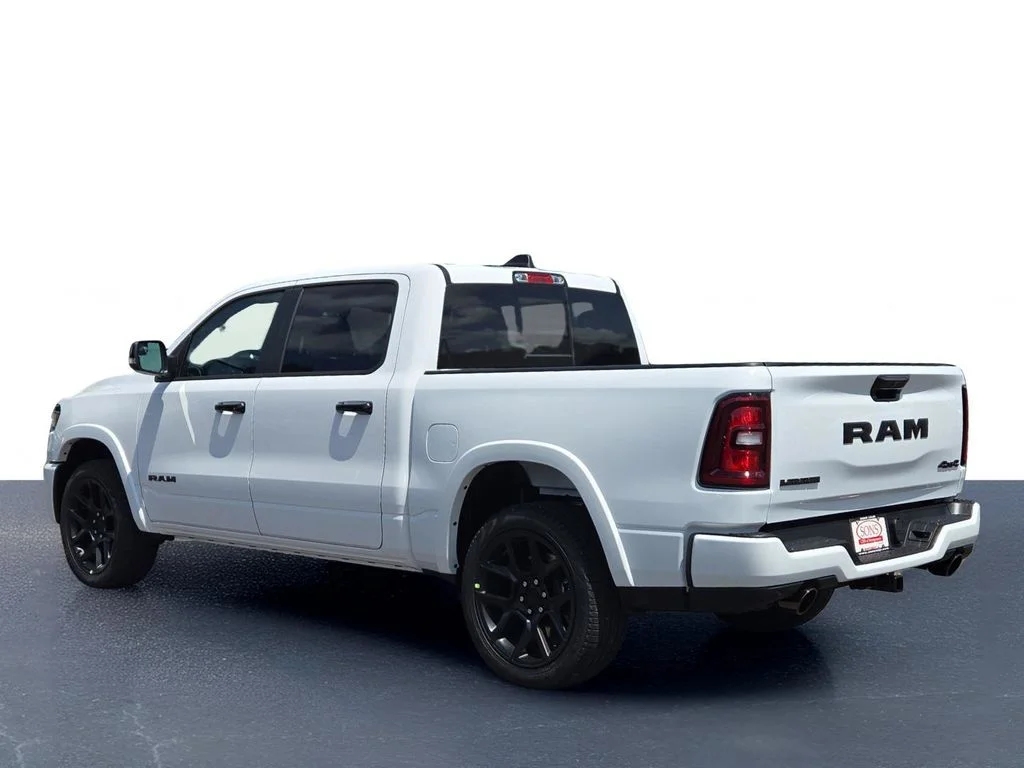 New 2026 Bright White Clear-Coat Exterior Paint RAM Laramie image 12