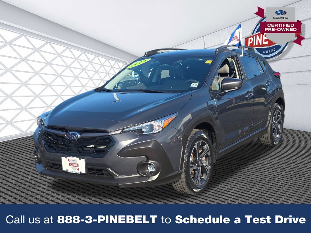 Used 2024 Magnetite Gray Metallic Subaru Premium image 1