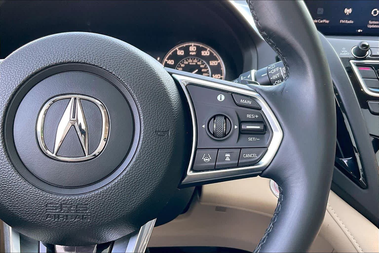 Used 2019 White Diamond Pearl Acura w/Technology Pkg image 23