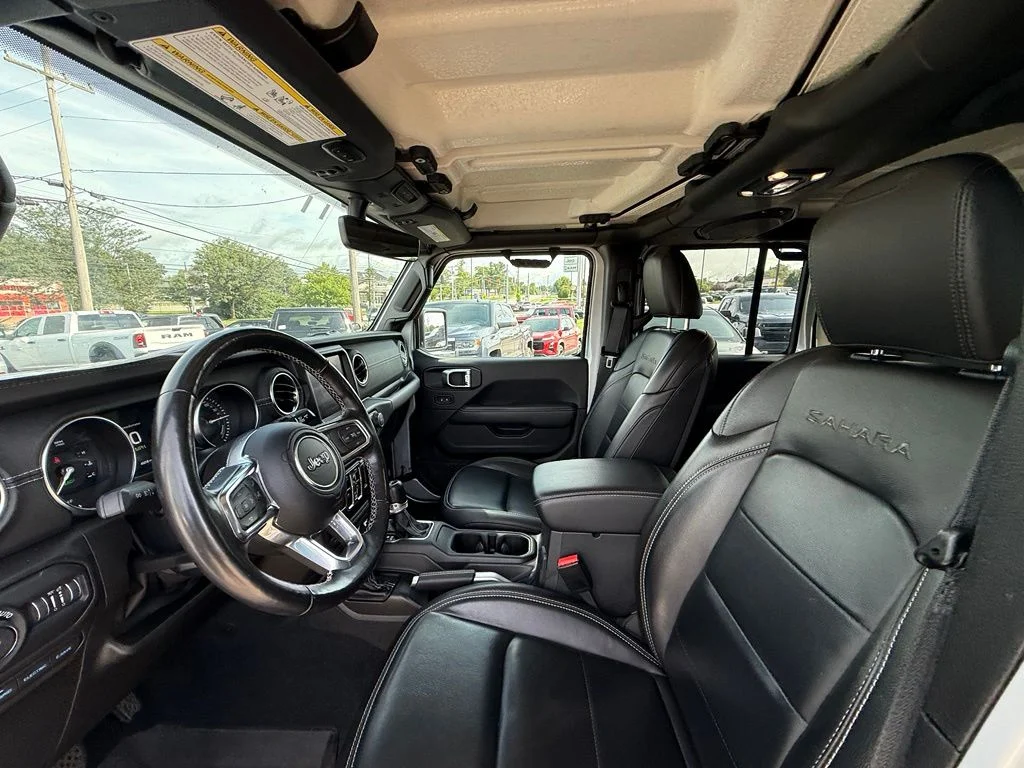 Used 2022 Silver Jeep Unlimited Sahara 4xe image 14
