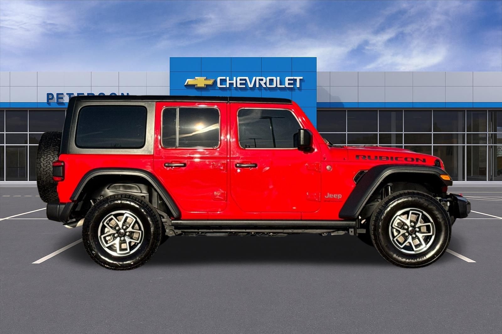 Used 2024 Red Jeep Rubicon image 3
