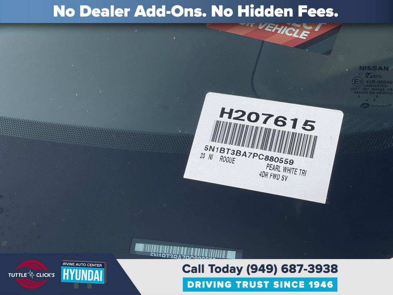 Used 2023 Pearl White Tricoat NISSAN SV image 42