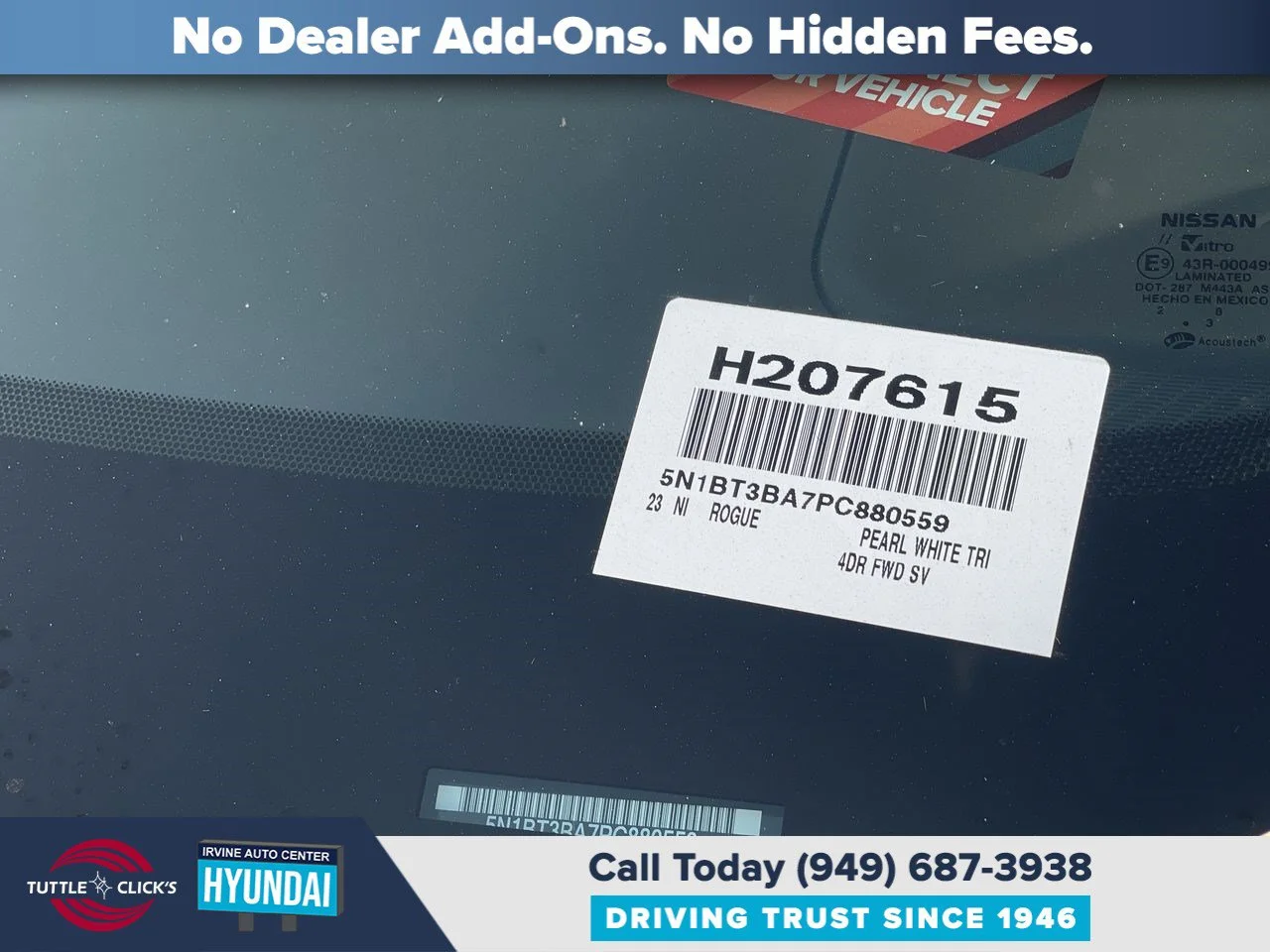 Used 2023 Pearl White Tricoat NISSAN SV image 42