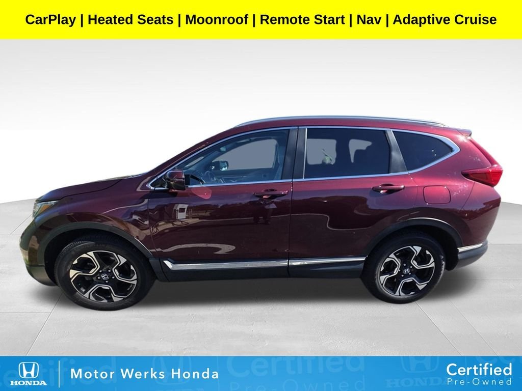Certified Used 2017 Basque Red Pearl II Honda Touring image 1