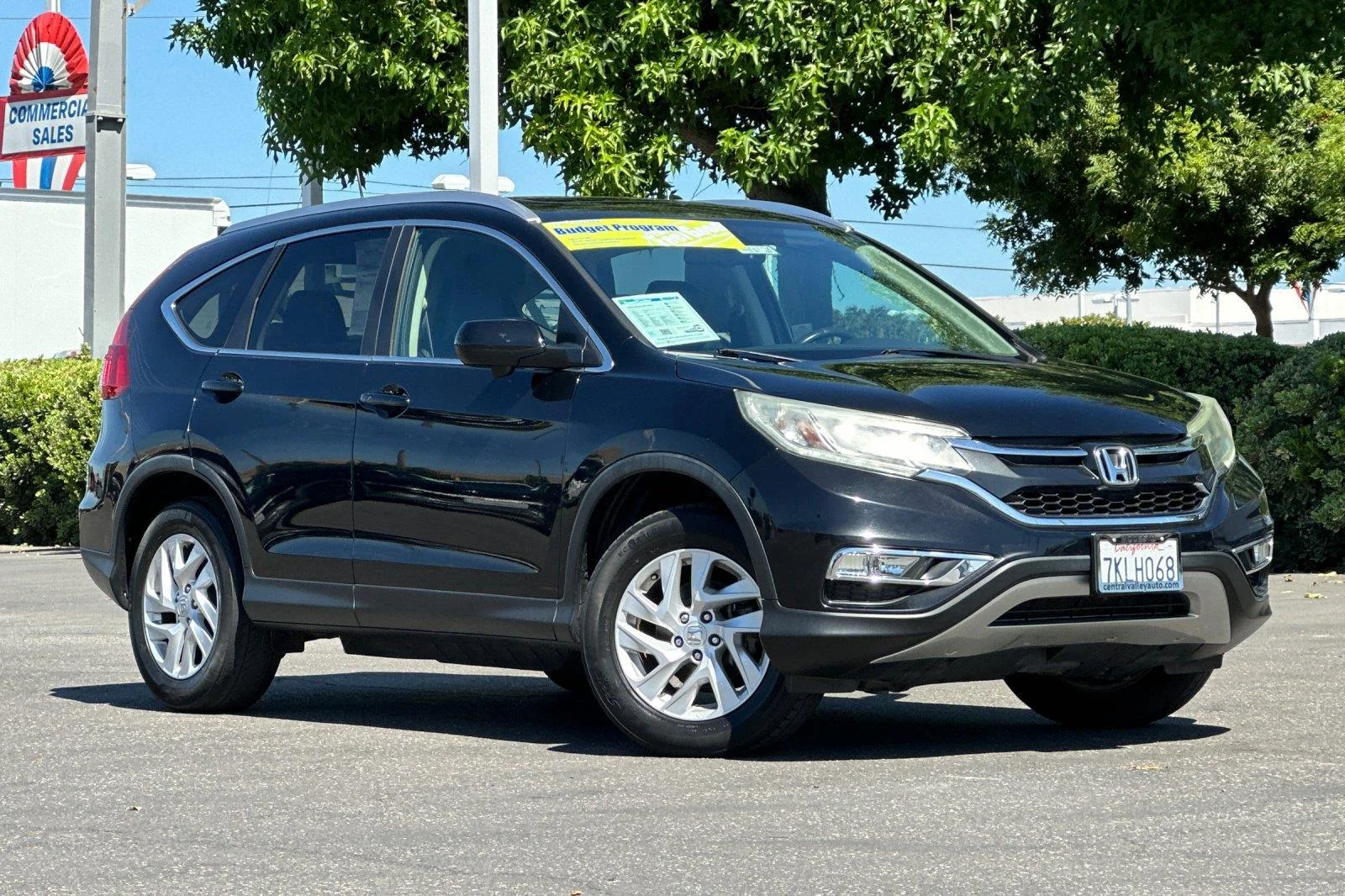 Used 2015 Crystal Black Pearl Honda EX-L image 1