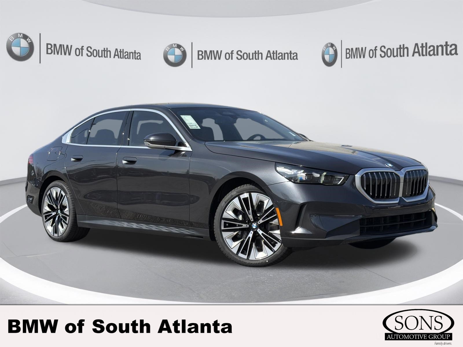 New 2026 Dark Graphite Metallic BMW 530i xDrive image 1