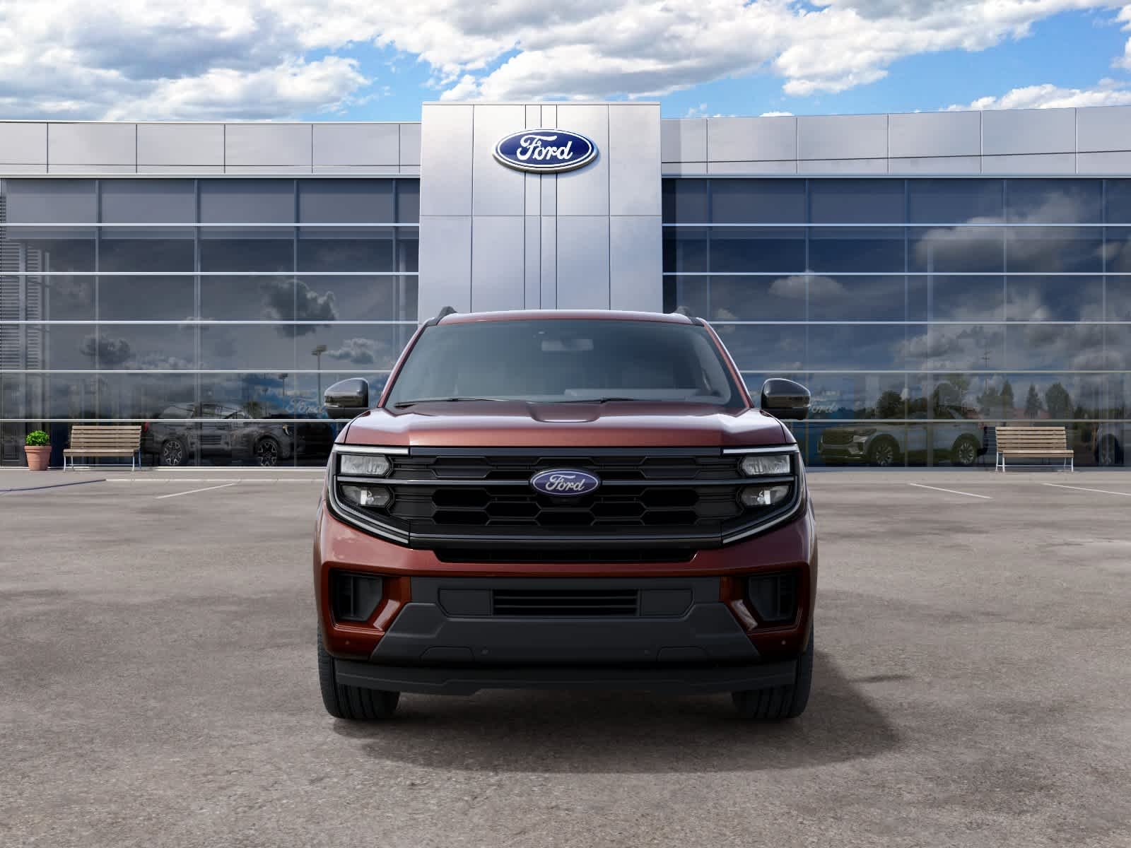 New 2027 Bronze Fire Metallic Tinted Clearcoat Ford Active image 3