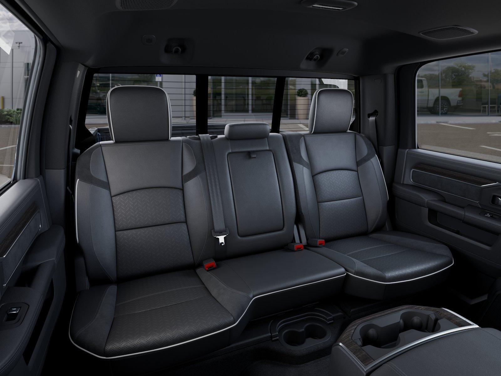 New 2026 Forged Blue Metallic Exterior Paint RAM Laramie image 15