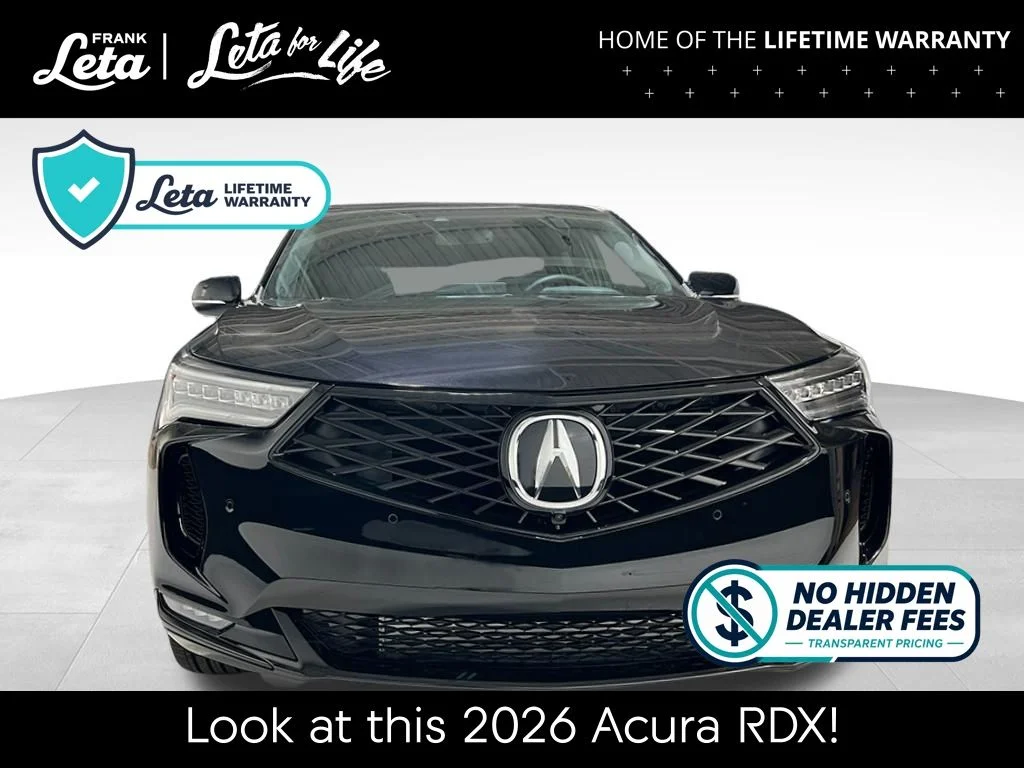 New 2026 Majestic Black Pearl Acura A-Spec Advance Package image 12