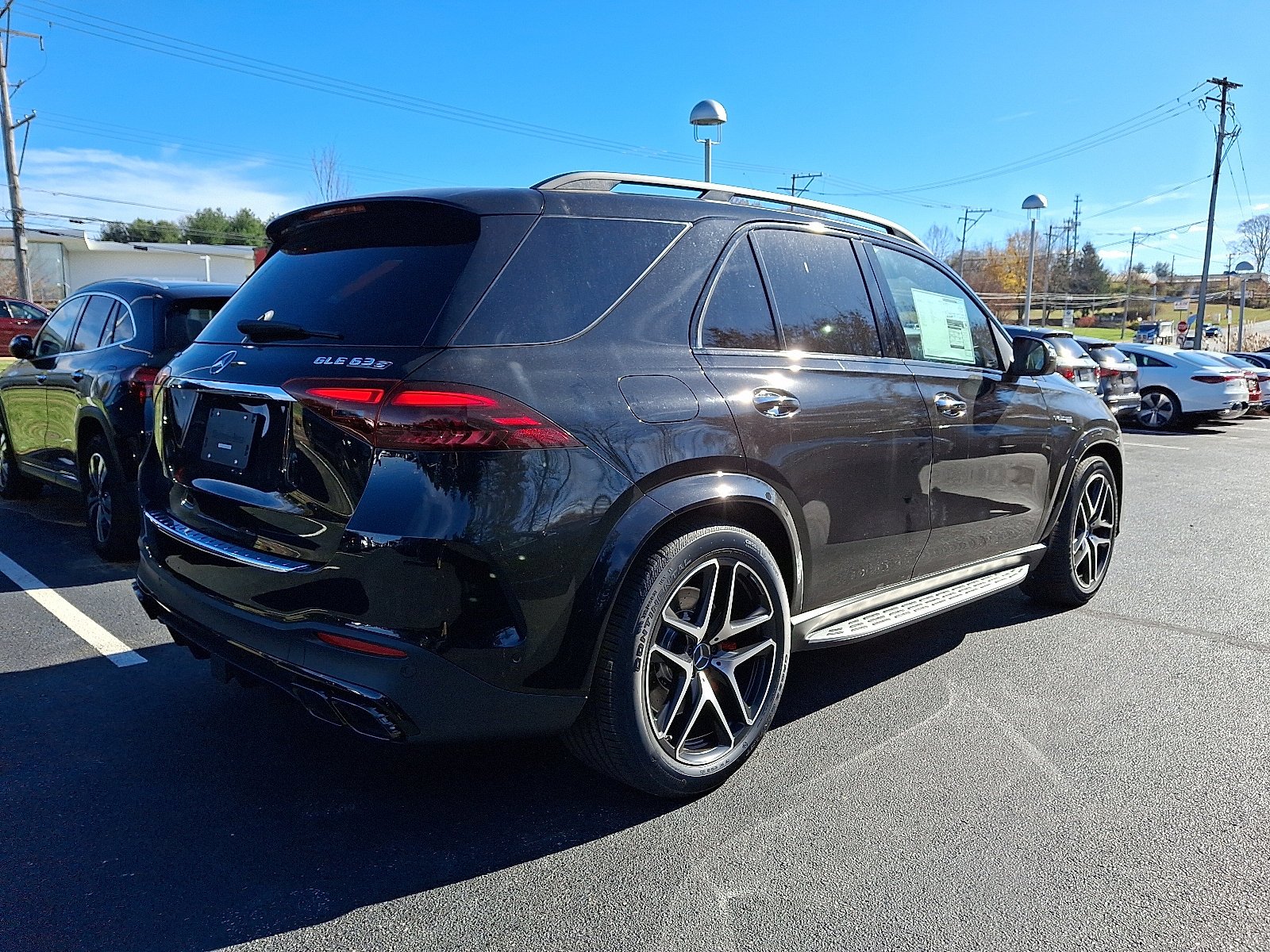New 2026 Obsidian Black Metallic Mercedes-Benz AMG® GLE 63 S 4MATIC+ SUV image 27