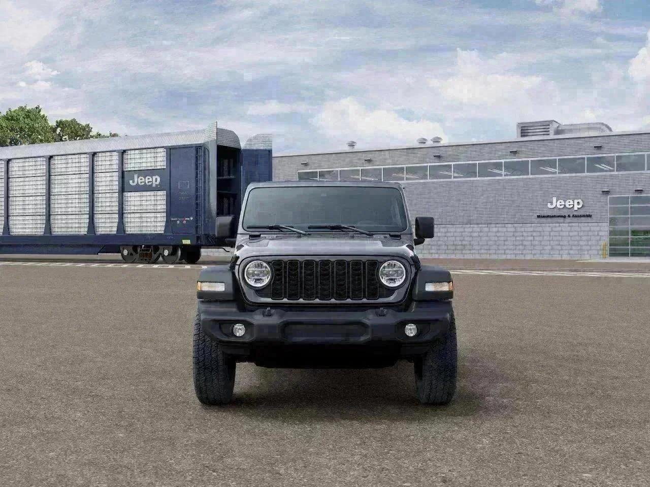 New 2026 Granite Crystal Metallic Clearcoat Jeep Sport S image 6