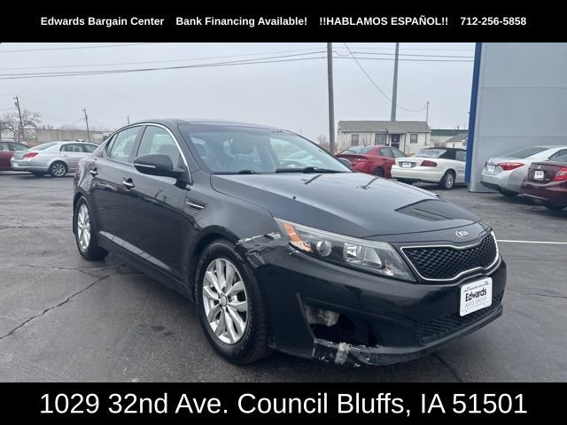 Used 2015 Kia Optima EX with VIN 5XXGN4A70FG468417 for sale in Council Bluffs, IA