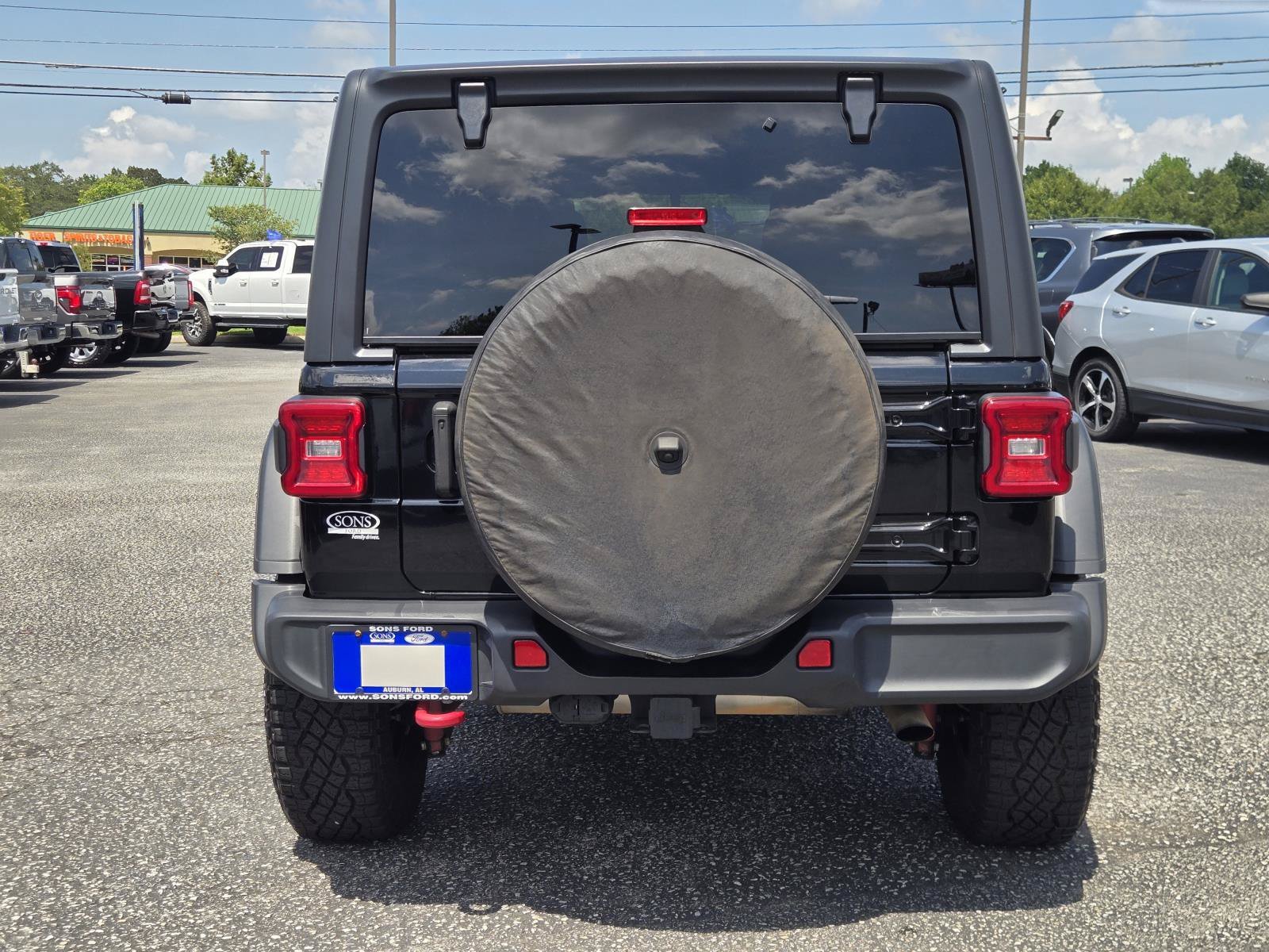 Used 2020 Black Clearcoat Jeep Unlimited Rubicon image 9