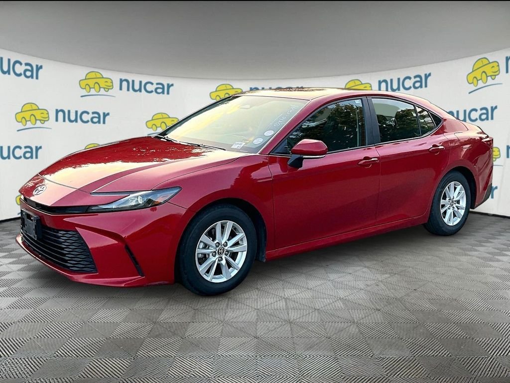 Used 2025 Red Toyota LE image 3