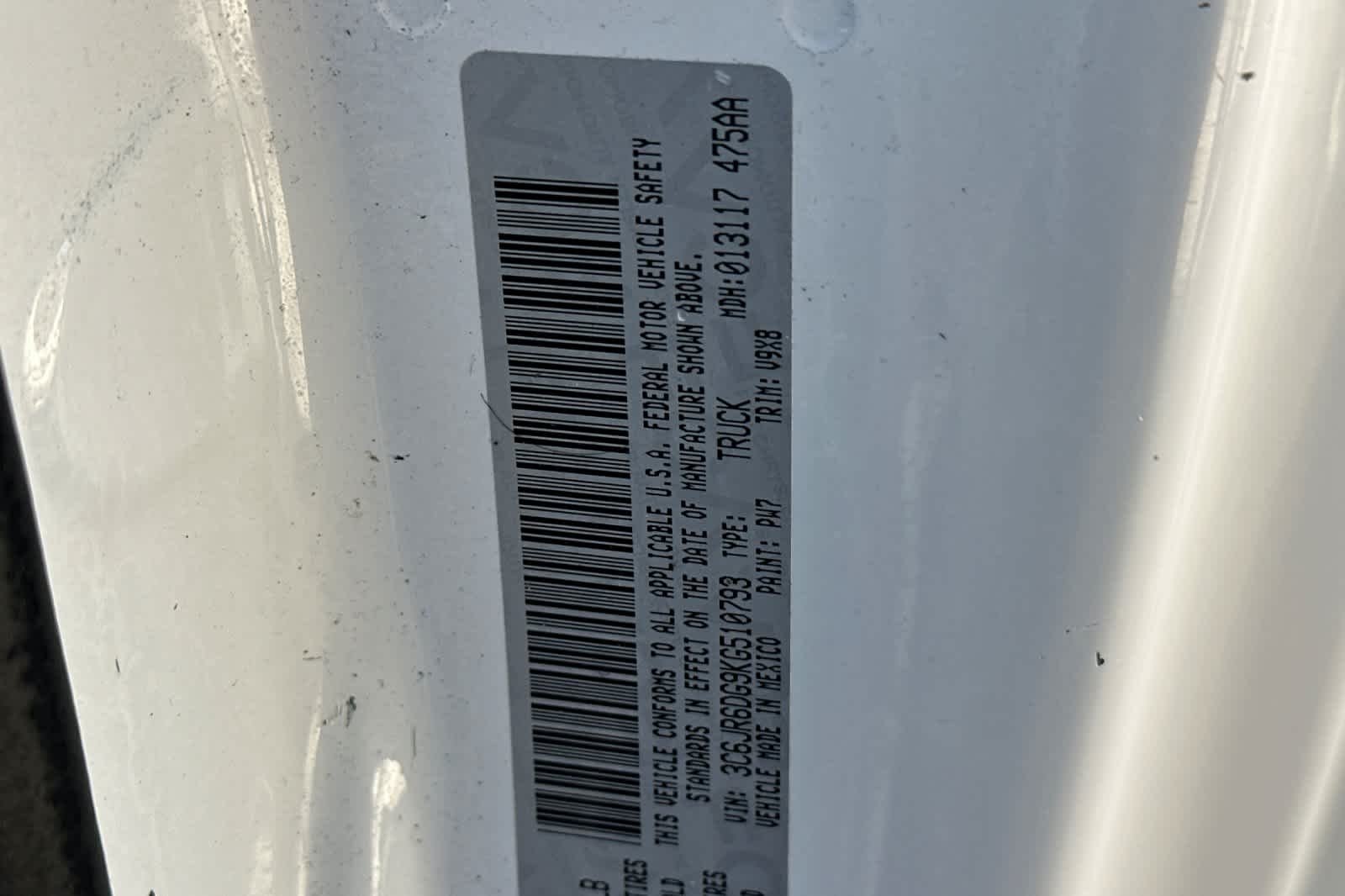Used 2019 Bright White Clearcoat Ram Tradesman image 27