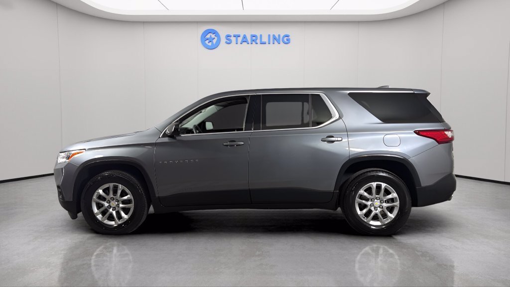 Used 2020 SATIN STEEL METALLIC Chevrolet LS image 3
