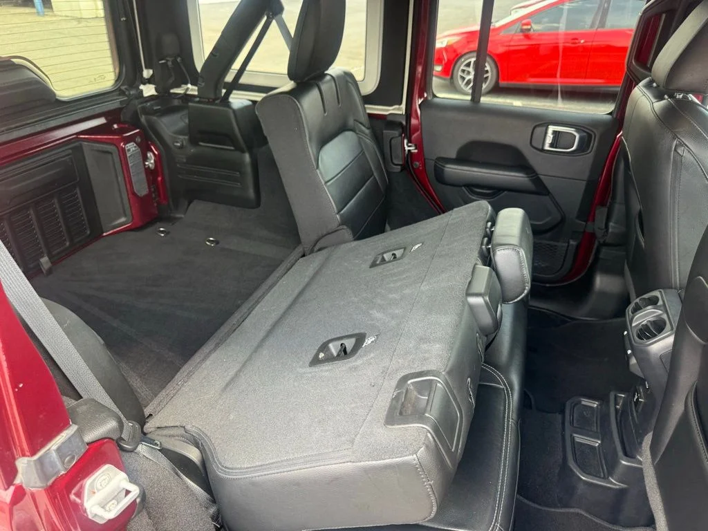 Certified Used 2021 Red Jeep Unlimited Sahara 4xe image 60