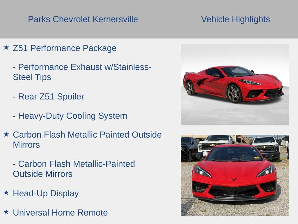 Used 2022 Red Chevrolet Stingray image 26