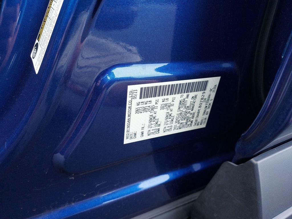 Used 2023 Blue Nissan SV image 24