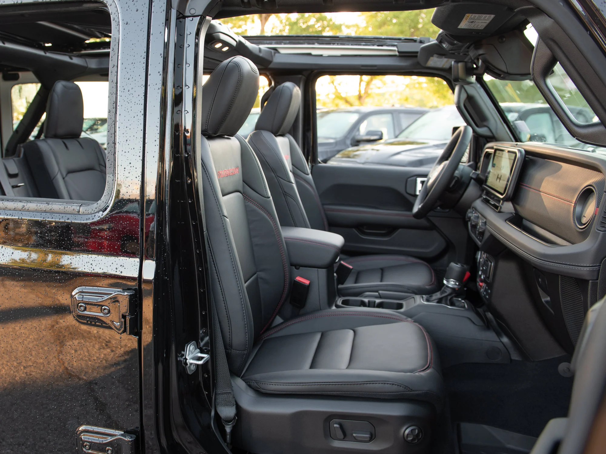 New 2027 Black Jeep Rubicon X* 4 Door 4x4, Sky 1 Touch Pwr Top, 35 Inch Tires, Nappa Leather image 28