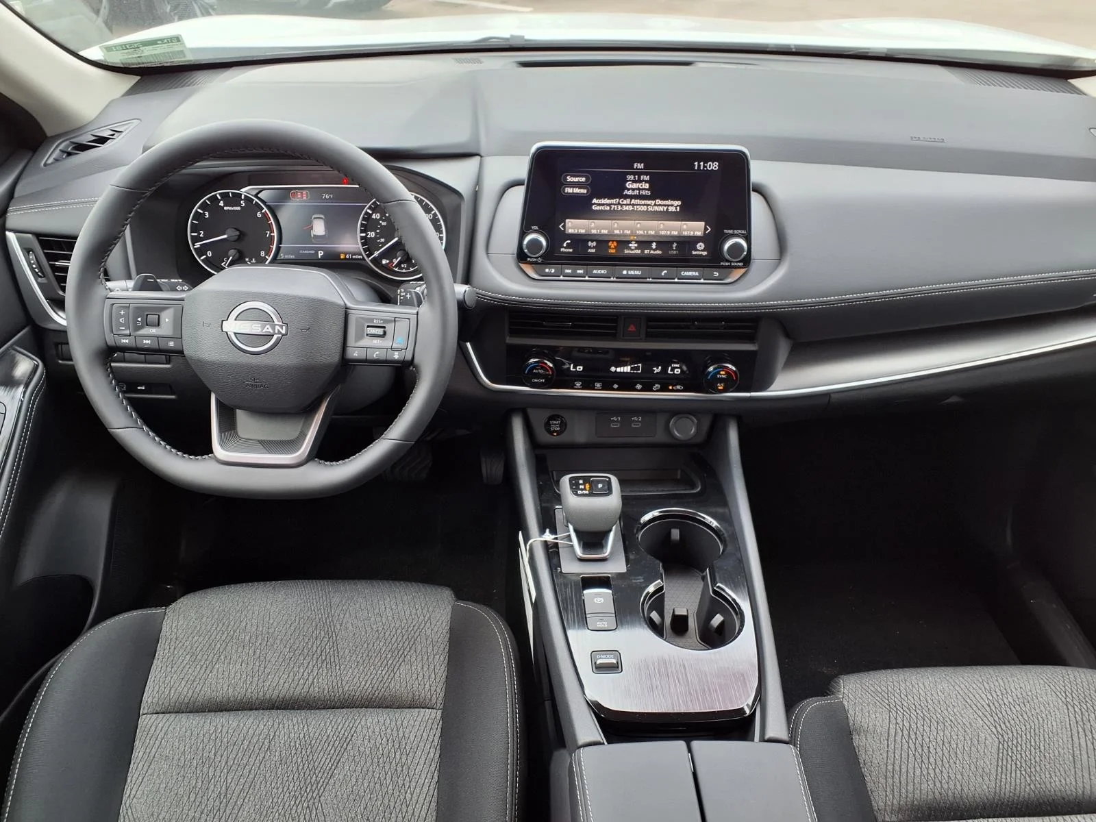 2026 Nissan Rogue SV White at Robbins Nissan